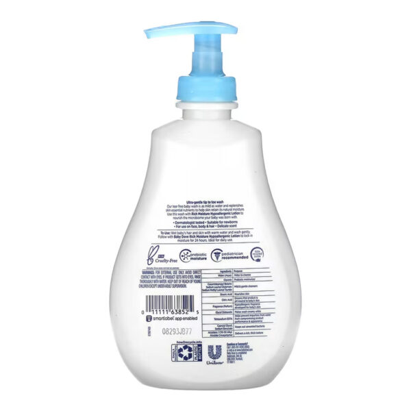 Dove Baby Rich Moisture Hypoallergenic Wash 384ml - Image 2