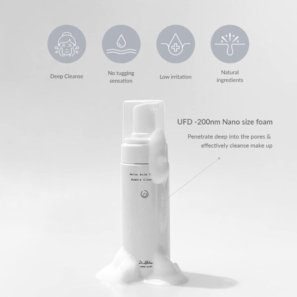 Dr. Althea Amino Acid Gentle Bubble Cleanser – 140ml - Image 4