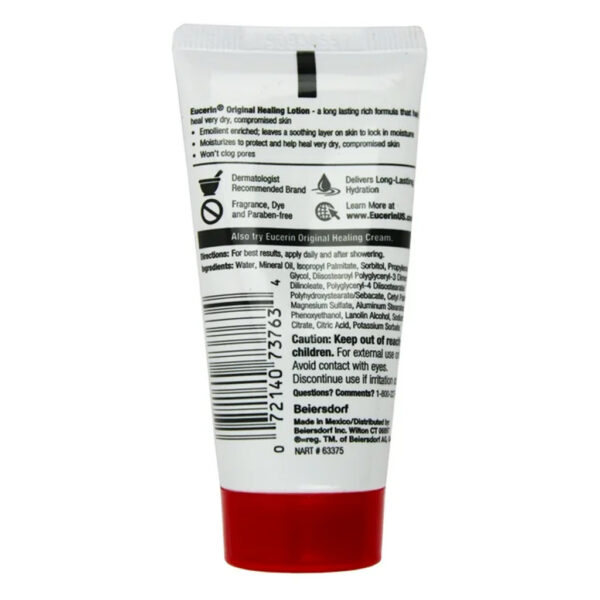 Eucerin Original Healing Lotion Extremely Dry, Compromised Skin – 30ml - Image 2