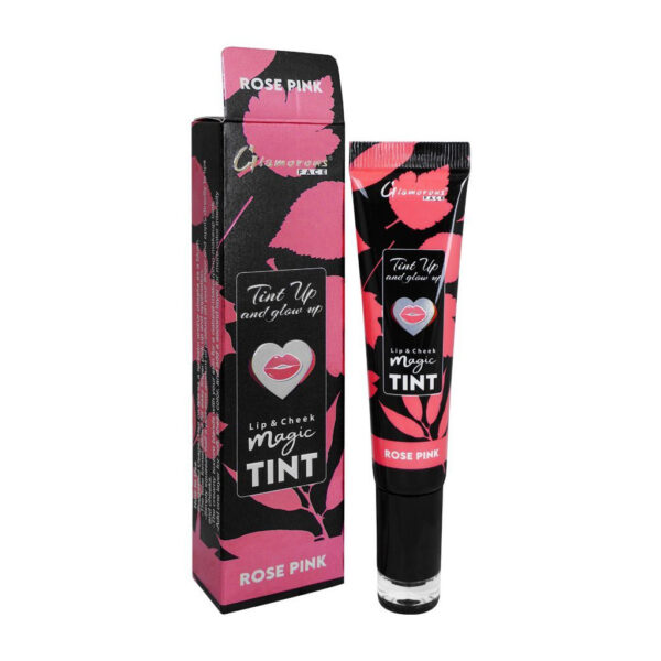 Glamorous Face Tint Up And Glow Up Rose Pink Lip & Cheek Magic Tint 30ml - Image 1