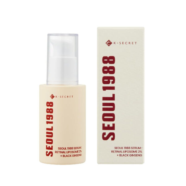 K-Secret Seoul 1988 Serum : Retinal Liposome 2% + Black Ginseng 30ml - Image 1