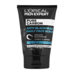 L'Oreal Paris Men Expert Pure Carbon Anti-Blackhead Daily Face Scrub, 100ml