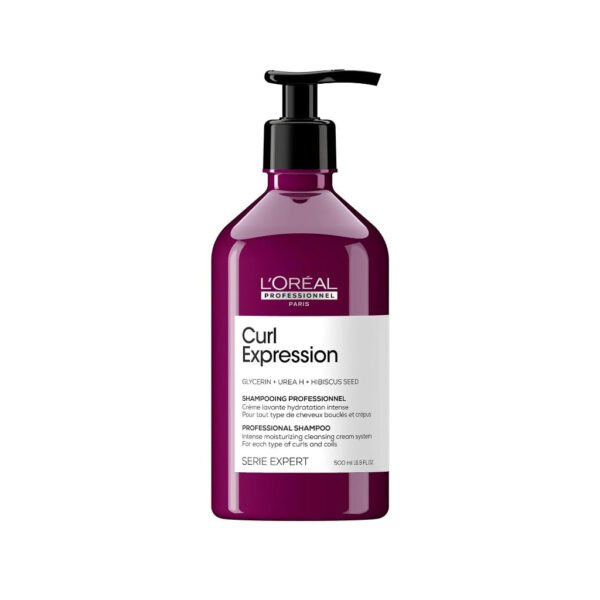 L'Oreal Professionnel Serie Expert Curl Expression Intense Moisturizing Cleansing Cream Shampoo 300ml - Image 1