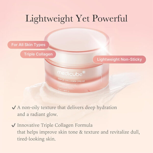Medicube Triple Collagen Cream 50ml - Image 4