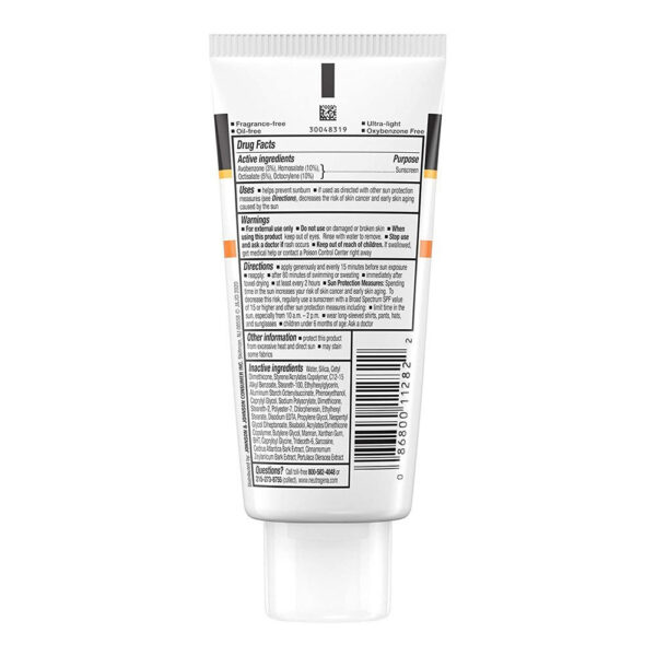 Neutrogena Clear Face Breakout-Free Oil-Free SPF-50 Sunscreen, 88ml - Image 2