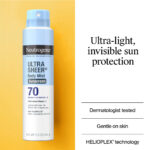 Neutrogena® Ultra Sheer® Body Mist Sunscreen Broad Spectrum SPF 70 - 141g - Image 2