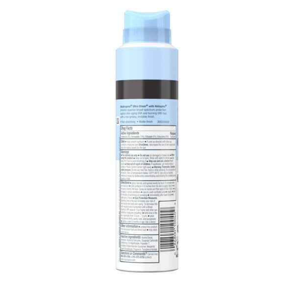 Neutrogena® Ultra Sheer® Body Mist Sunscreen Broad Spectrum SPF 70 - 141g - Image 3