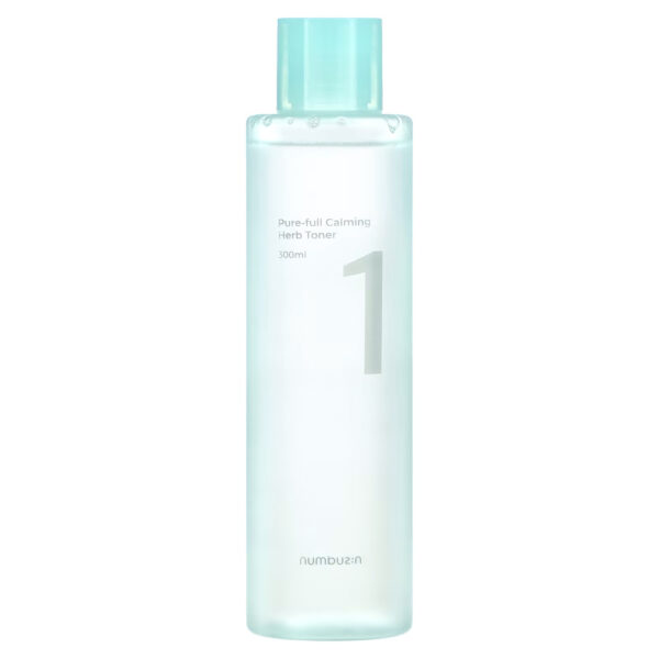 Numbuzin No. 1 Pure Full Calming Herb Toner 300ml - Image 1