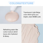 Numbuzin No.1 Pure Glass Clean Tone Up SPF 50+ PA+++ 50ml - Image 3