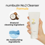 Numbuzin - No. 2 Deep Clean Fresh Cream Cleanser 120ml - Image 3