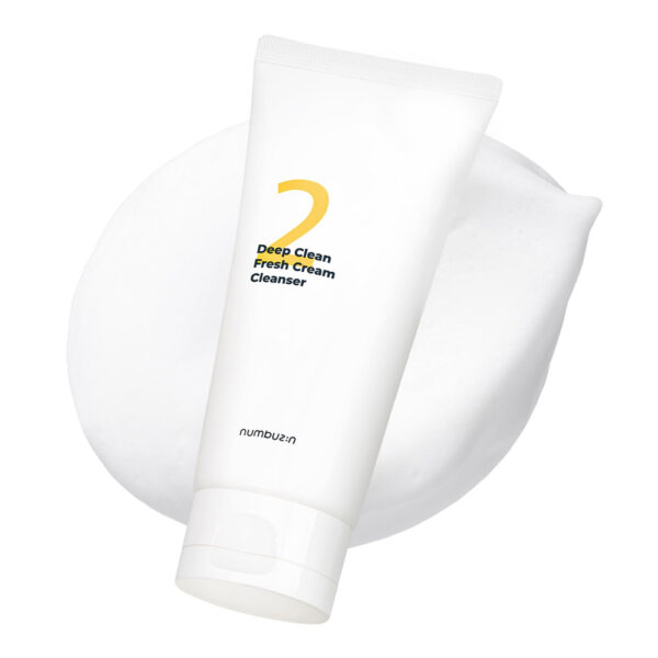 Numbuzin - No. 2 Deep Clean Fresh Cream Cleanser 120ml - Image 1