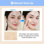 Numbuzin No.3 Porcelain Base-skip Tone Up Beige SPF 50+ PA++++ 50ml - Image 3
