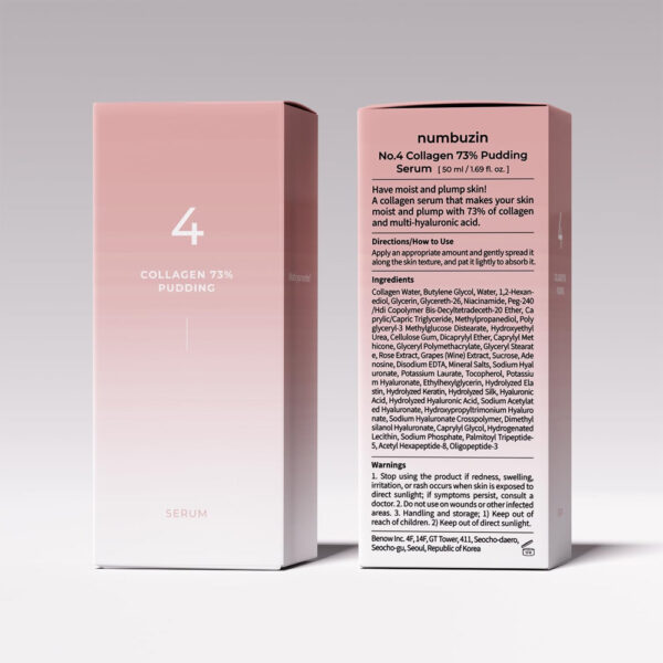 Numbuzin No.4 Collagen 73% Pudding Serum 50ml - Image 2