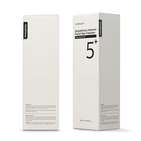 Numbuzin No.5+ Glutathione Vitamin Facial Spa Cleanser 200ml - Image 2