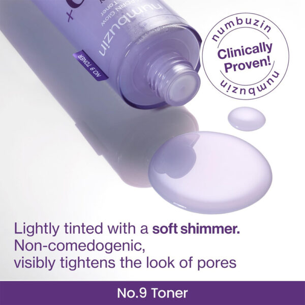 Numbuzin - No.9 NAD+ PDRN Glow Boosting Toner 150ml - Image 3