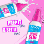 NYX Professional Makeup The Face Glue Setting Spray 60ml - Image 3