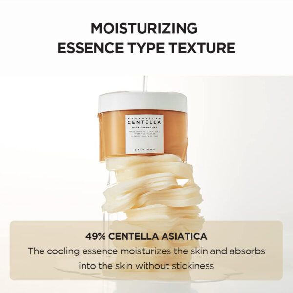 Skin1004 Madagascar Centella Quick Calming Pad 70 Pad - 130ml - Image 2