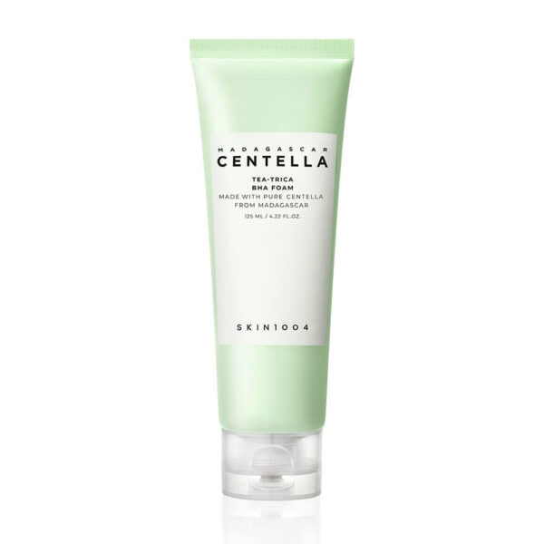 Skin1004 Madagascar Centella Tea-trica BHA Foam 125ml - Image 1
