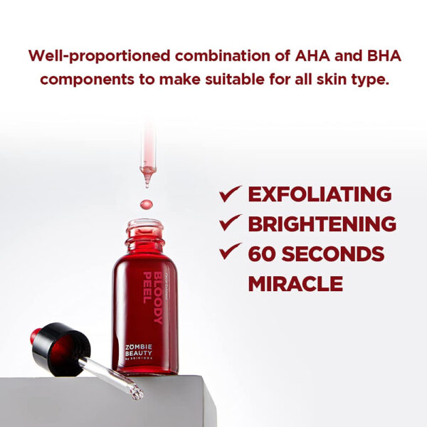 Skin1004 Zombie Beauty Bloody Peel 30ml - Image 4