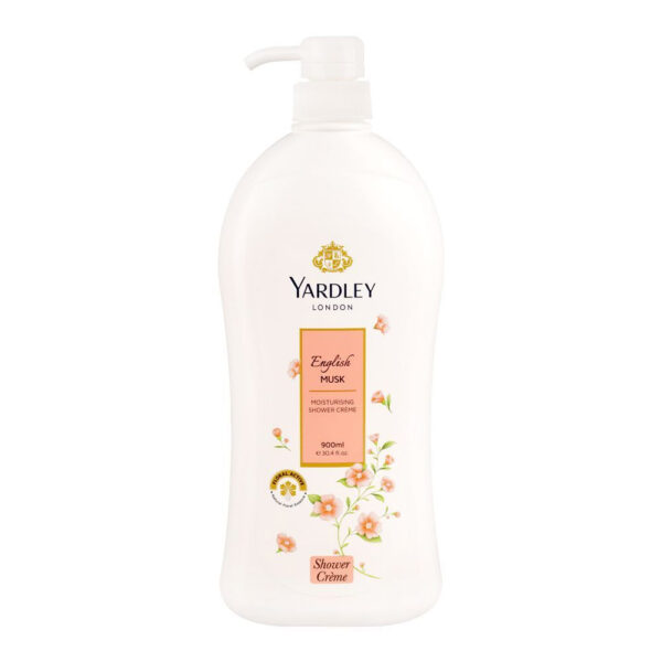 Yardley English Musk Moisturizing Shower Cream, 900ml - Image 1