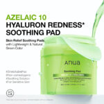 Anua Azelaic 10 Hyaluron Redness Soothing Pad 90 Pads - 230ml - Image 2