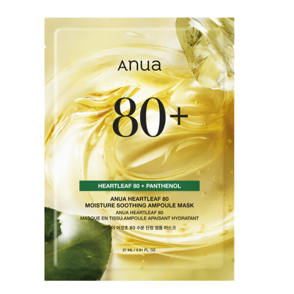 Anua Heartleaf 80+ Moisture Soothing Ampoule Mask 27ml - Image 1