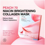 Anua Peach 70+ Niacin Brightening Collagen Mask 38g - Image 2