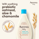 Aveeno Baby Daily Care Gentle Bath & Wash, For Sensitive Skin 400ml - Image 2