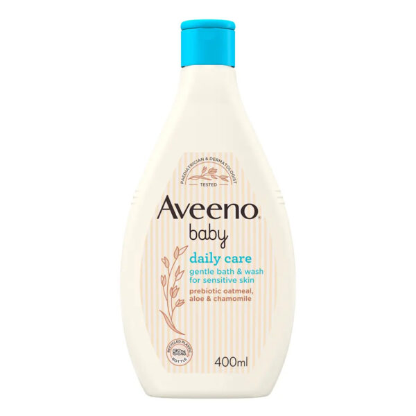 Aveeno Baby Daily Care Gentle Bath & Wash, For Sensitive Skin 400ml - Image 1