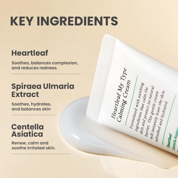 Axis-Y Heartleaf My Type Calming Cream 60ml - Image 3