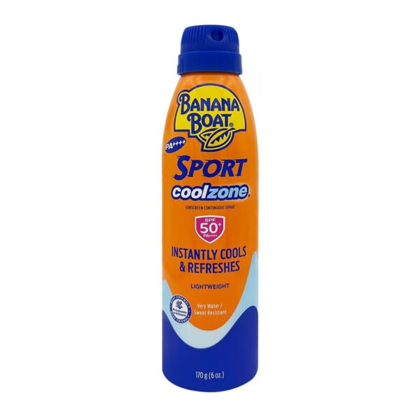 Banana Boat Sport Coolzone Spray SPF 50+ PA+++ 170g - Image 1