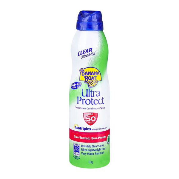 Banana Boats Ultra Protect Sunscreen Spray SPF 50 PA+++ 170g - Image 1