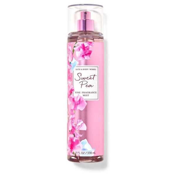 Bath and Body Works Sweet Pea Fine Fragrance Mist 236ml - Image 1