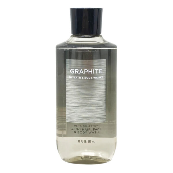 Bath & Body Works Graphite 3-In-1 Hair, Face & Body Wash, 295ml - Image 1