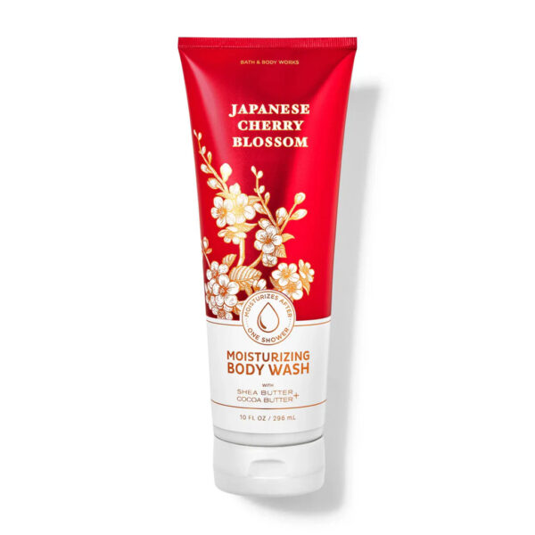 Bath & Body Works Japanese Cherry Blossom Moisturizing Body Wash 296ml - Image 1
