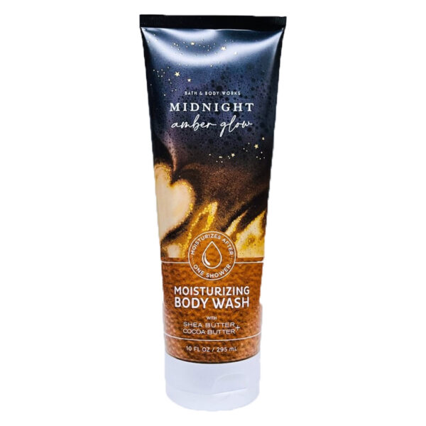 Bath & Body Works Midnight Amber Glow Moisturizing Body Wash 295ml - Image 1