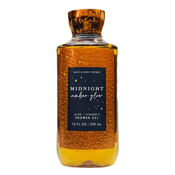 Bath & Body Works Midnight Amber Glow Shower Gel, 295ml - Image 1
