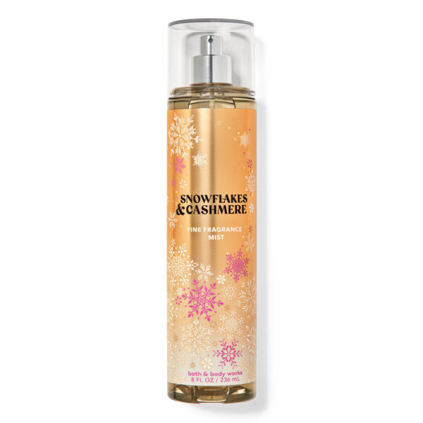 Bath & Body Works Snowflakes & Cashmere Fragrance Mist, 236ml - Image 1
