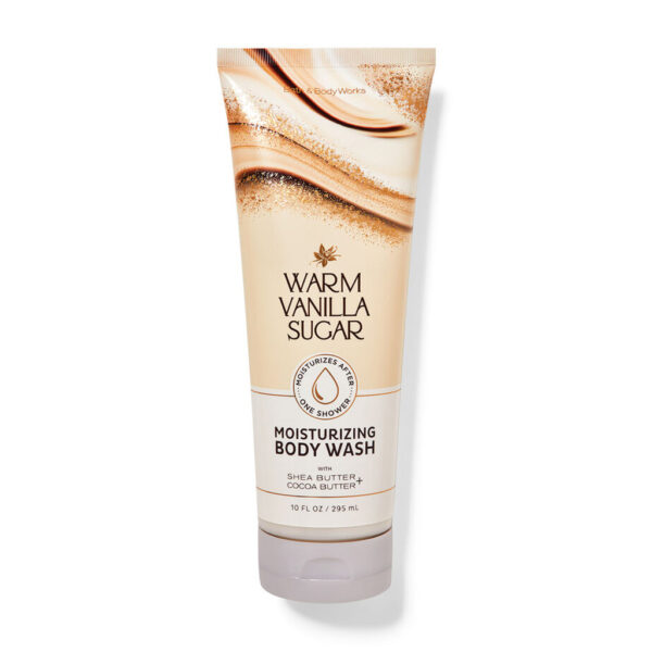 Bath & Body Works Warm Vanilla Sugar Moisturizing Body Wash 295ml - Image 1