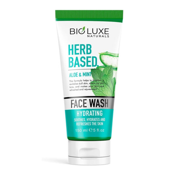 Bioluxe Naturals Herb Based Face Wash 150ml - Image 1
