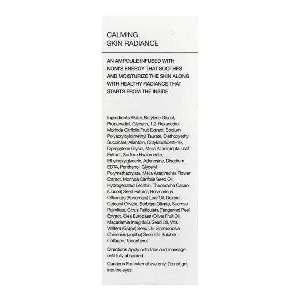 Celimax Noni Ampoule Calming + Radiance 30ml - Image 3