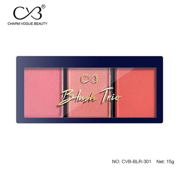 CVB Blush Trio for Seamless Blending 15ml - Image 2