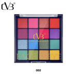 CVB Face & Eye 16 Colors Eyeshadow Palette C207 16g - Image 3