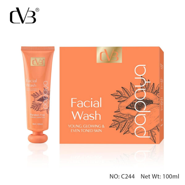 CVB Facial Wash Paraben Free, For All Skin Type 100ml - Image 1