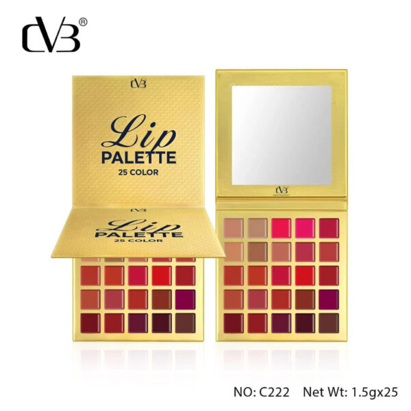 CVB Lip Palette 25 Colors - Image 1