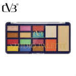 Cvb Studio Palette 12 Eye Shadow 1 Blush 1 Highlight 1 Compact Powder C219 - Image 3