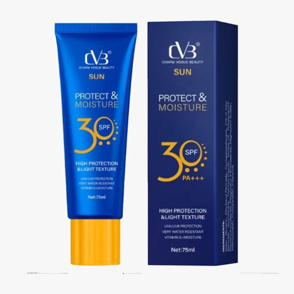 CVB Sun Protect & Moisture SPF30 PA+++ 75ml - Image 1