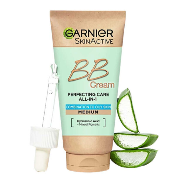 Garnier SkinActive Combination To Oily Skin Perfecting Care BB Cream, Medium - 50ml - Image 1