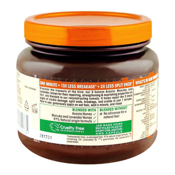 Garnier Ultimate Blends 3-Honey Repairing Hair Mask, 340ml - Image 2
