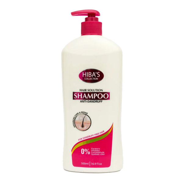 Hiba's Collection Anti -Dandruff Shampoo 500ml - Image 1